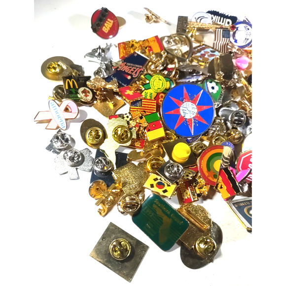 Hat Lapel Pin Pin Backs 1 Pound - Picture 11 of 13